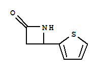 2-Azetidinone,4-(2-thienyl)-(9ci) Structure,777883-82-6Structure