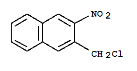 2-(Chloromethyl)-3-nitronaphthalene Structure,77802-34-7Structure