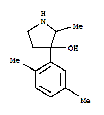 3-Pyrrolidinol,3-(2,5-dimethylphenyl)-2-methyl-(9ci) Structure,778523-09-4Structure