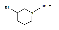 Piperidine, 1-(1,1-dimethylethyl)-3-ethyl-(9ci) Structure,778569-61-2Structure