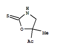 Ethanone, 1-(5-methyl-2-thioxo-5-oxazolidinyl)-(9ci) Structure,77864-06-3Structure