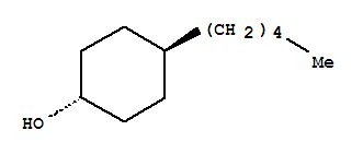 反式-4-正戊基環(huán)己醇結(jié)構(gòu)式_77866-59-2結(jié)構(gòu)式