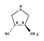 3-Pyrrolidinol,4-amino-,trans-(9ci) Structure,77898-67-0Structure