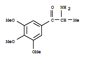 1-Propanone, 2-amino-1-(3,4,5-trimethoxyphenyl)- Structure,779263-92-2Structure