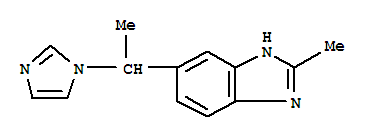 1H-benzimidazole,5-[1-(1h-imidazol-1-yl)ethyl]-2-methyl-(9ci) Structure,779287-52-4Structure