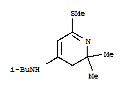 4-Pyridinamine,2,3-dihydro-2,2-dimethyl-n-(2-methylpropyl)-6-(methylthio)-(9ci) Structure,779981-94-1Structure