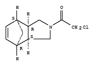 4,7-Methano-1h-isoindole, 2-(chloroacetyl)-2,3,3a,4,7,7a-hexahydro-, (3aalpha,4alpha,7alpha,7aalpha)-(9ci) Structure,78028-14-5Structure