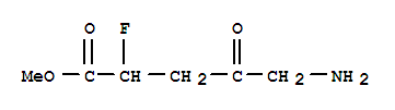 Pentanoic acid, 5-amino-2-fluoro-4-oxo-, methyl ester Structure,780722-28-3Structure