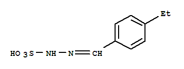 Hydrazinesulfonic acid, [(4-ethylphenyl)methylene]-(9ci) Structure,780731-89-7Structure