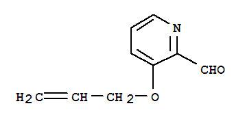 2-Pyridinecarboxaldehyde,3-(2-propenyloxy)-(9ci) Structure,780800-75-1Structure