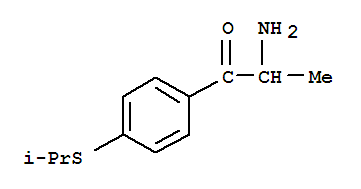 1-Propanone, 2-amino-1-[4-[(1-methylethyl)thio]phenyl]- Structure,781563-04-0Structure