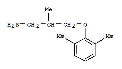 1-Propanamine,3-(2,6-dimethylphenoxy)-2-methyl-(9ci) Structure,781595-59-3Structure