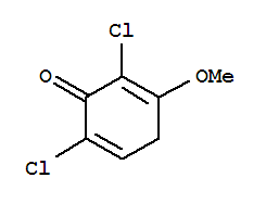 2,5-Cyclohexadien-1-one,2,6-dichloro-3-methoxy-(9ci) Structure,781615-08-5Structure