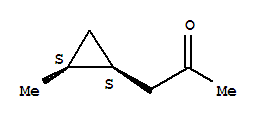 2-Propanone, 1-(2-methylcyclopropyl)-, cis-(9ci) Structure,78167-57-4Structure