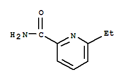 6-乙基-2-吡啶羧酰胺結(jié)構(gòu)式_78210-61-4結(jié)構(gòu)式