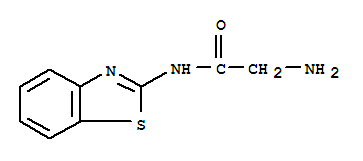 Acetamide, 2-amino-n-2-benzothiazolyl-(9ci) Structure,78221-02-0Structure