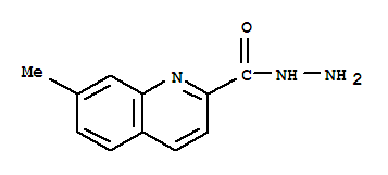 (9ci)-7-甲基-2-喹啉羧酸肼結(jié)構(gòu)式_78224-52-9結(jié)構(gòu)式