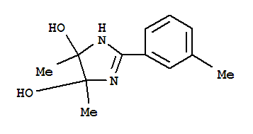 1H-imidazole-4,5-diol, 4,5-dihydro-4,5-dimethyl-2-(3-methylphenyl)- (9ci) Structure,782397-55-1Structure