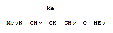 1-Propanamine,3-(aminooxy)-n,n,2-trimethyl-(9ci) Structure,782401-82-5Structure