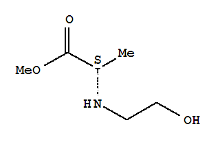 (9ci)-n-(2-羥基乙基)-L-丙氨酸甲酯結(jié)構(gòu)式_782420-80-8結(jié)構(gòu)式