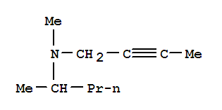 2-Pentanamine,n-2-butynyl-n-methyl-(9ci) Structure,782424-01-5Structure