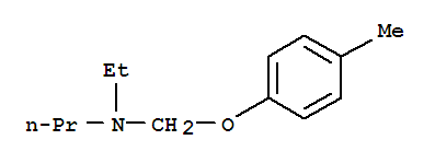 1-Propanamine,n-ethyl-n-[(4-methylphenoxy)methyl]-(9ci) Structure,782486-17-3Structure