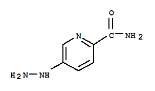 2-Pyridinecarboxamide,5-hydrazino-(9ci) Structure,78273-18-4Structure