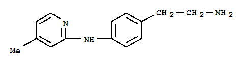 2-Pyridinamine,n-[4-(2-aminoethyl)phenyl]-4-methyl-(9ci) Structure,783287-98-9Structure