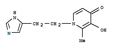 (9ci)-3-羥基-1-[2-(1H-咪唑-4-基)乙基]-2-甲基-4(1H)-吡啶酮結(jié)構(gòu)式_783292-65-9結(jié)構(gòu)式