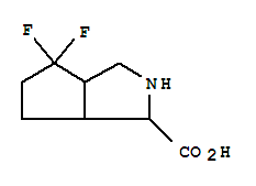 Cyclopenta[c]pyrrole-1-carboxylic acid, 4,4-difluorooctahydro-(9ci) Structure,783325-80-4Structure