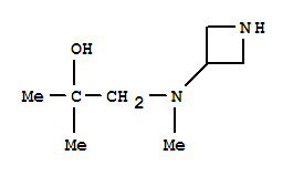 2-Propanol,1-(3-azetidinylmethylamino)-2-methyl-(9ci) Structure,784117-83-5Structure