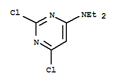 2,6-Dichloro-n,n-diethylpyrimidin-4-amine Structure,78418-15-2Structure