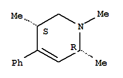 Pyridine, 1,2,5,6-tetrahydro-1,2,5-trimethyl-4-phenyl-, cis-(9ci) Structure,784986-58-9Structure