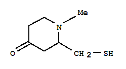 4-Piperidinone,2-(mercaptomethyl)-1-methyl-(9ci) Structure,785026-23-5Structure