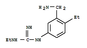 (9ci)-n-[3-(氨基甲基)-4-乙基苯基]-n-乙基-胍結(jié)構(gòu)式_785027-16-9結(jié)構(gòu)式