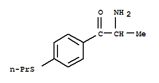 1-Propanone, 2-amino-1-[4-(propylthio)phenyl]- Structure,785048-82-0Structure