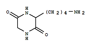 2,5-Piperazinedione,3-(4-aminobutyl)-(9ci) Structure,78510-21-1Structure