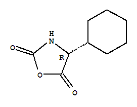 (r)-(9ci)-4-環(huán)己基-2,5-噁唑啉二酮結(jié)構(gòu)式_78550-82-0結(jié)構(gòu)式