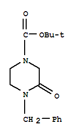 4-Benzyl-3-oxopiperazine-1-carboxylic acid tert-butyl ester Structure,78551-60-7Structure