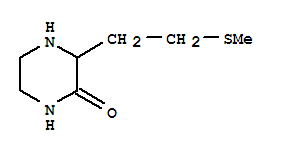 Piperazinone, 3-[2-(methylthio)ethyl]-(9ci) Structure,78551-63-0Structure