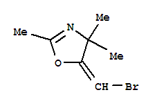 (9ci)-5-(溴亞甲基)-4,5-二氫-2,4,4-三甲基-噁唑結(jié)構(gòu)式_785713-62-4結(jié)構(gòu)式