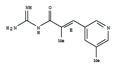 2-Propenamide,n-(aminoiminomethyl)-2-methyl-3-(5-methyl-3-pyridinyl)-,(2e)-(9ci) Structure,785760-85-2Structure