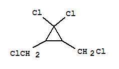 1,1-Dichloro-2,3-di(chloromethyl)cyclopropane Structure,78592-17-3Structure