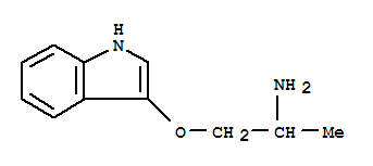 2-Propanamine,1-(1h-indol-3-yloxy)-(9ci) Structure,786580-14-1Structure