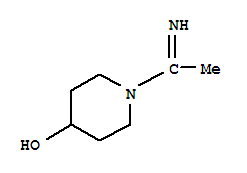 4-Piperidinol,1-(1-iminoethyl)-(9ci) Structure,786607-86-1Structure