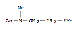 Acetamide, n-methyl-n-[2-(methylthio)ethyl]-(9ci) Structure,786686-40-6Structure