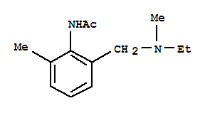 Acetamide, n-[2-[(ethylmethylamino)methyl]-6-methylphenyl]-(9ci) Structure,787491-19-4Structure