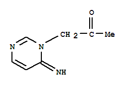 2-Propanone,1-(6-imino-1(6h)-pyrimidinyl)-(9ci) Structure,787495-51-6Structure