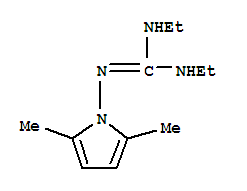 (9ci)-n-(2,5-二甲基-1H-吡咯-1-基)-N,N-二乙基-胍結(jié)構(gòu)式_787498-19-5結(jié)構(gòu)式