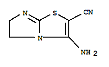 Imidazo[2,1-b]thiazole-2-carbonitrile, 3-amino-5,6-dihydro-(9ci) Structure,787500-08-7Structure